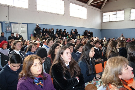 Concurrencia a acto Aniversario Liceo Max Salas 