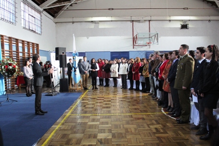 Acto aniversario 114 º  Liceo Max Salas