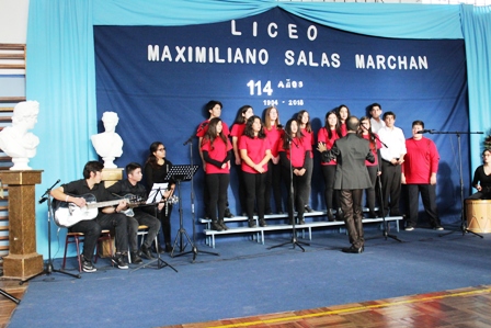 Academia música y coro Liceo Max Salas