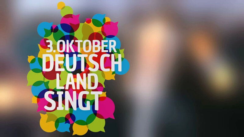 3. Oktober Deutschland singt