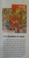 Article sur l'Expo ART PLURIEL