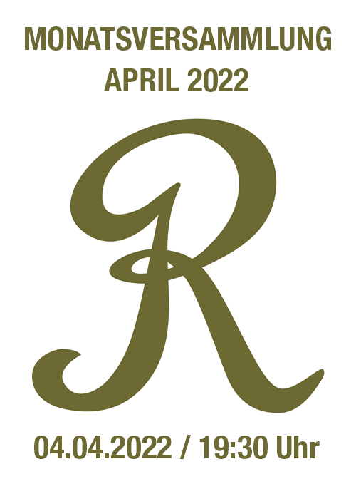 Monatsversammlung April 2022