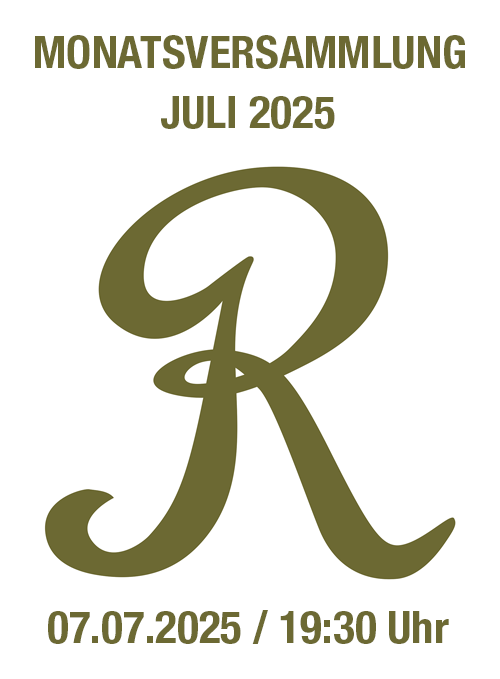 Monatsversammlung Juli 2025