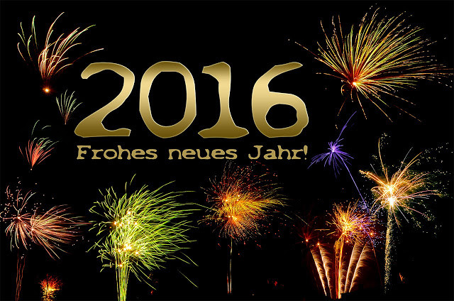 Glückwünsche zum Neuen Jahr