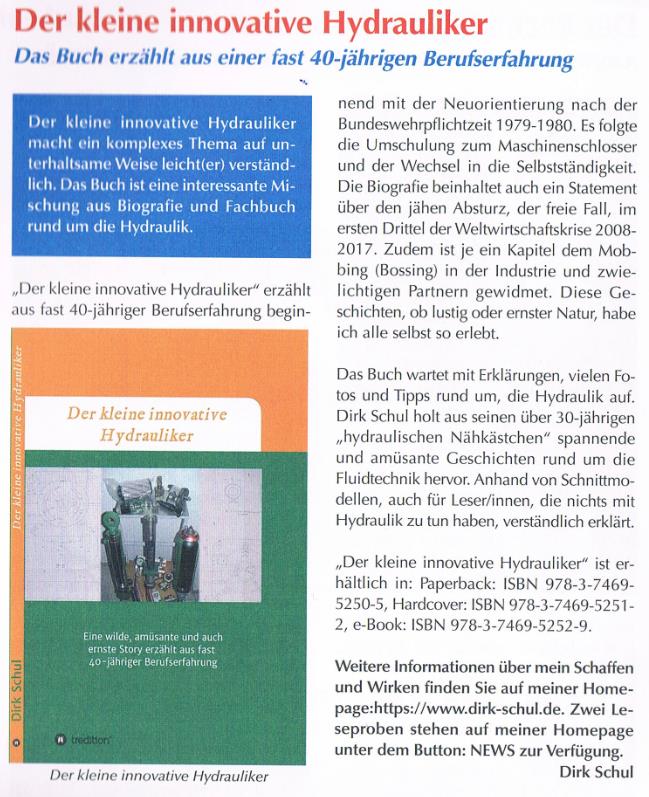 Buchvorstellung im Stadtmagazin "Es Heftche"