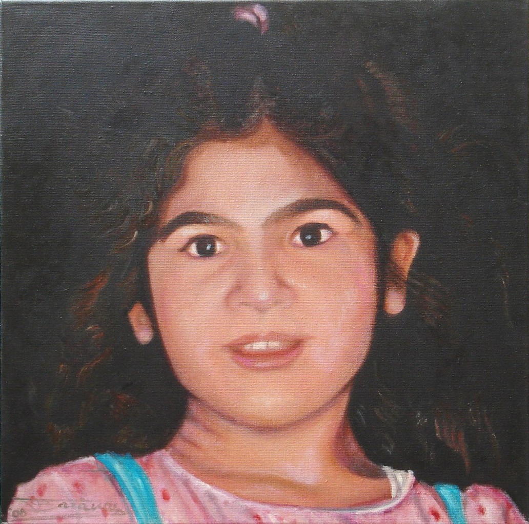 "Maria" Huile sur toile, 2008 - Collection privée