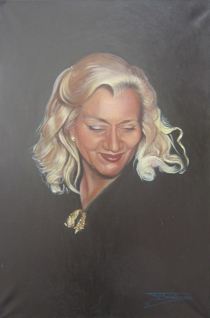 "Antoinette" (54x81)cm, Huile sur lin, 2012 - Collection privée