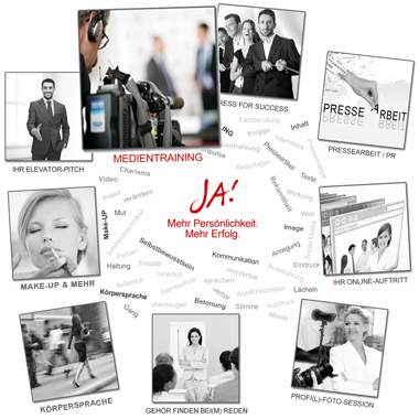 Übersicht der Workshop- und Coaching-Angebote von JA!-PERSONALITY.