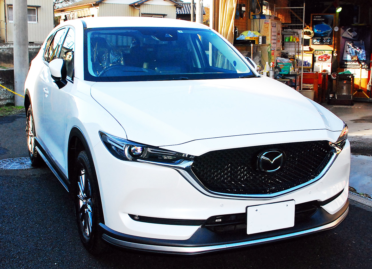 マツダ Cx 5 ホワイトパールマイカ 2回目のアフターメンテナンス 飯野自動車コーティング 飯野自動車コーティング 実績３１年