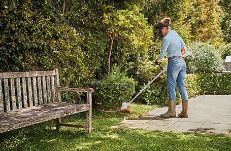 Stihl Freischneider FSA 57 im Einsatz