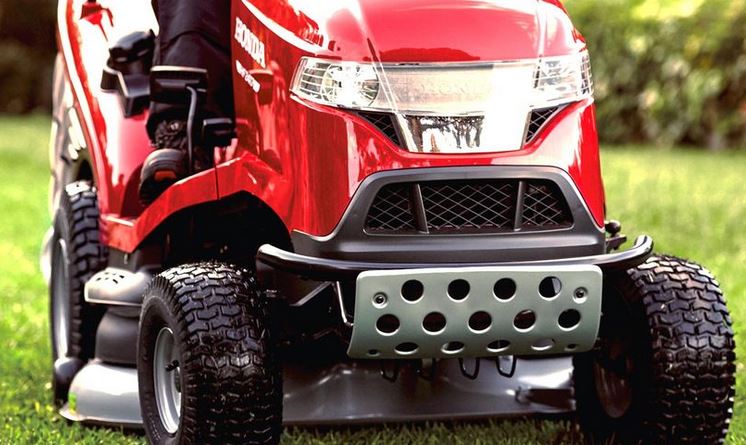 Honda Rasentraktor HF 2417 ansicht von vorne