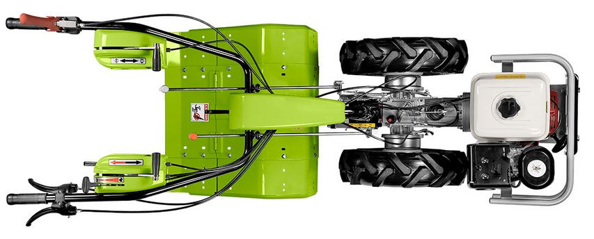 Grillo G 108 Bodenfräse oben Ansicht