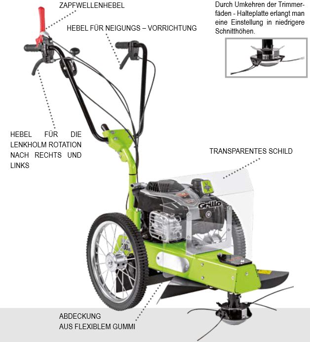 Grillo HWT 570 Multiforce inkl. Beschreibung