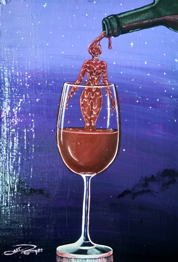 Wine lady
