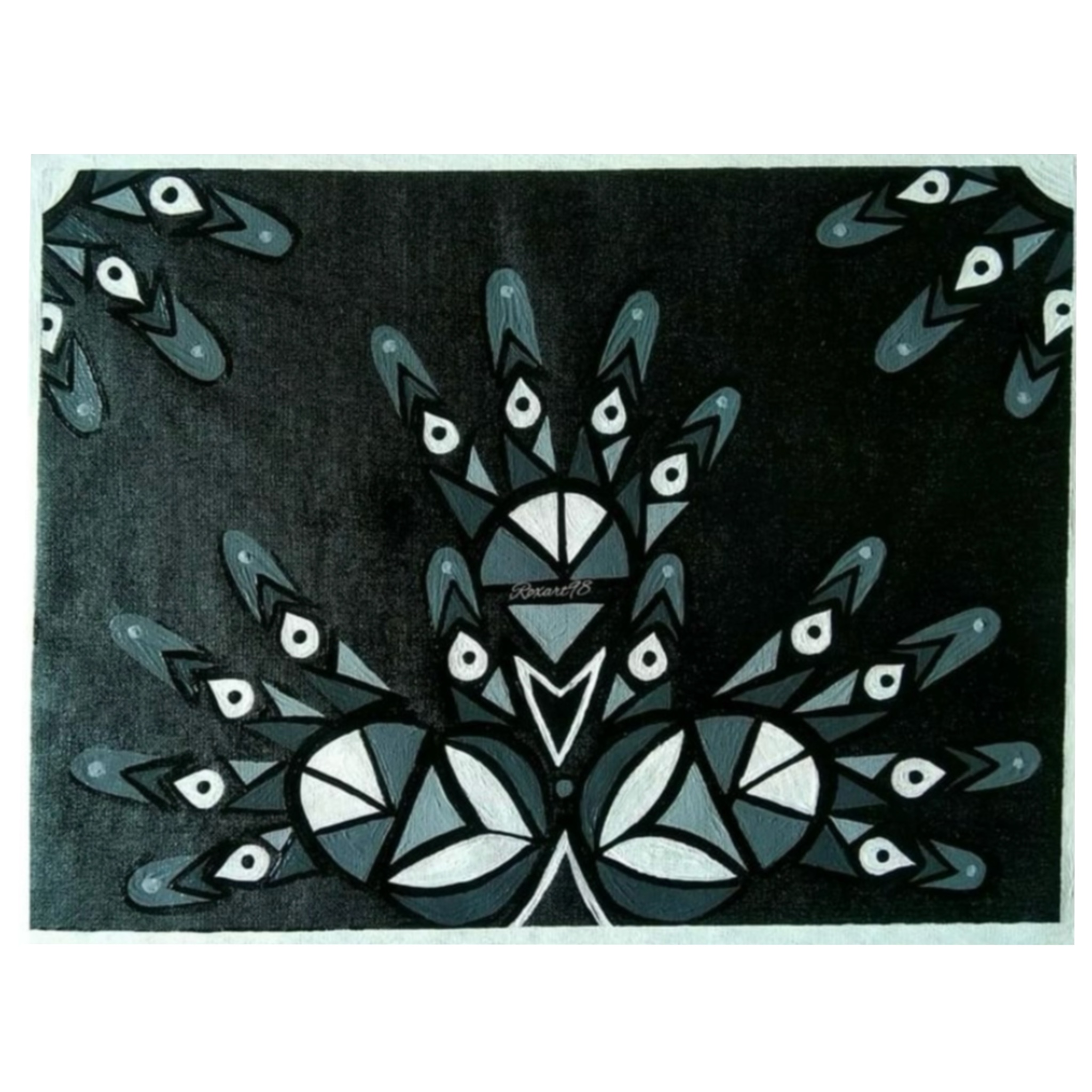Hands black