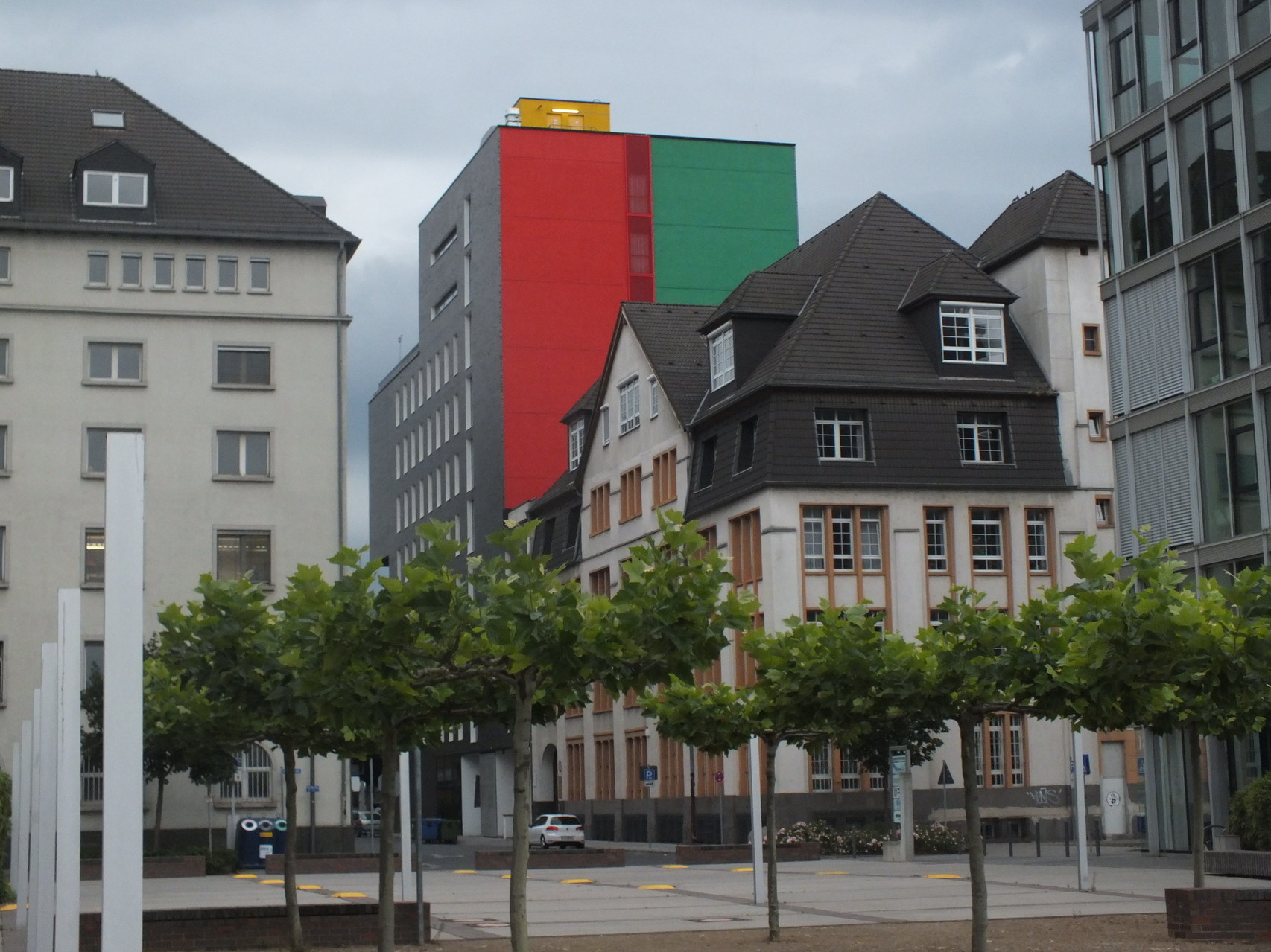 Lindleystraße mit Blick in die Schwedlerstraße