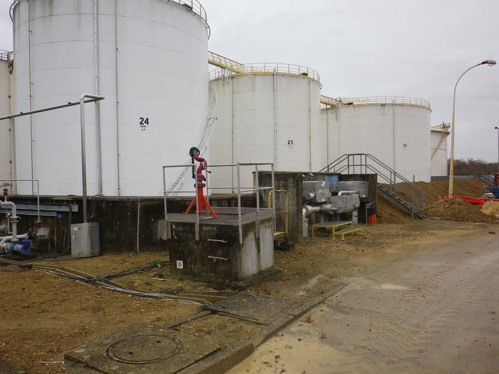 Station de stockage de carburant à Coignières (78)