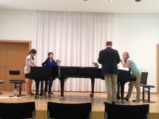 Conducting masterclass with Thomas Hell at Würzburg Music University