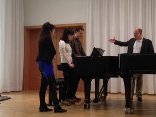 Conducting masterclass with Thomas Hell at Würzburg Music University