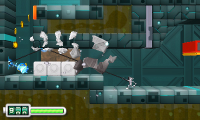Chibi-Robo schwingt was das Zeug hält...