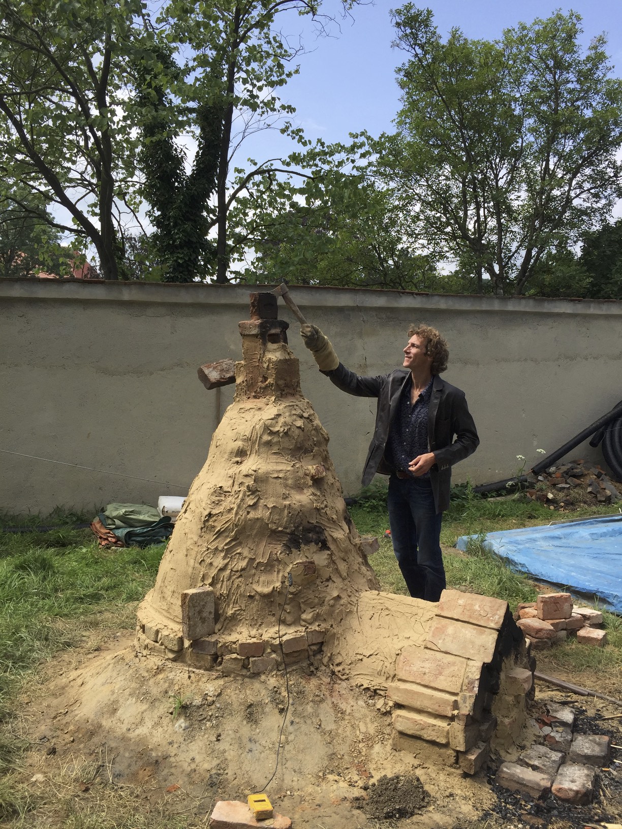 Schallaburg historischer Terracottabrand von Josef Uiberlacher