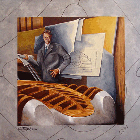 Artist Michael Jekot: Erwin Komenda in Gmünd