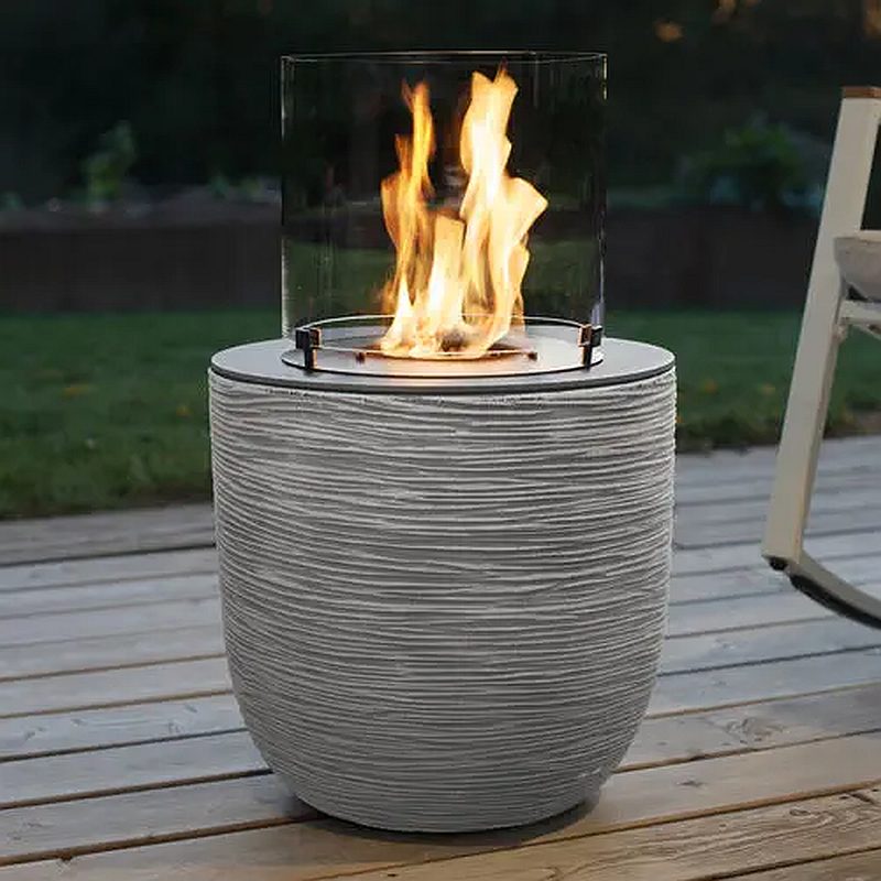 Vagos von muenkel design - Riffelung weiß-grau