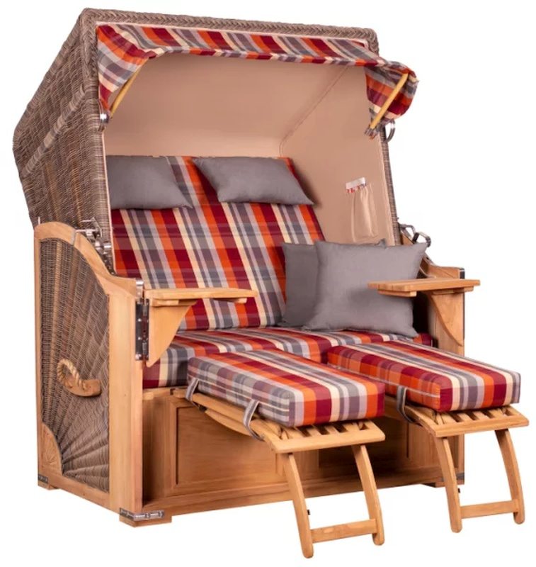 Seeblick Teak PE grey Dessin 584