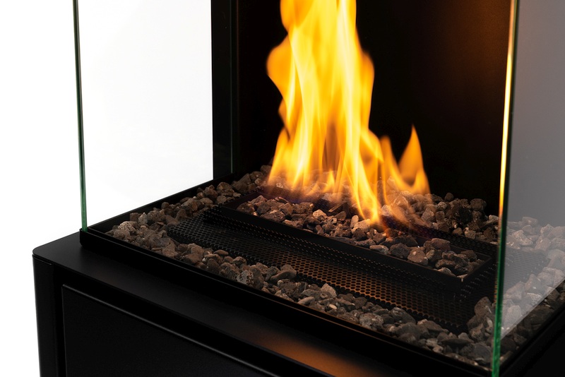 Ethanolkamin Arcticon von Planika - Flamme