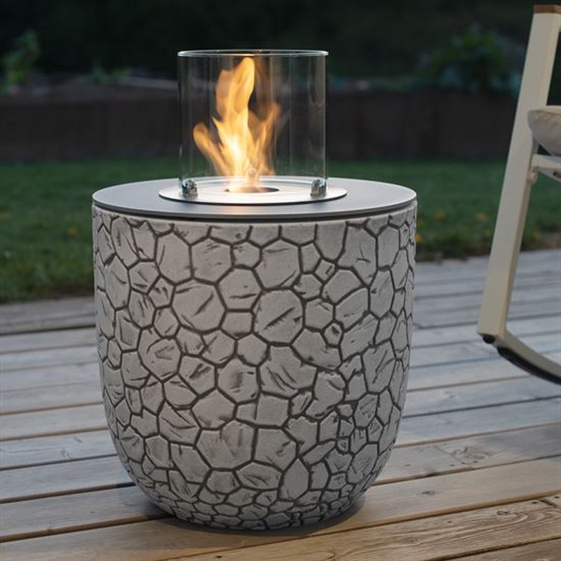 Vigo von muenkel design - Mosaik weiß-grau