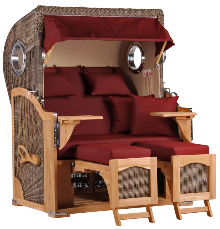 Düne Bullauge Teak PE grey Dessin 550