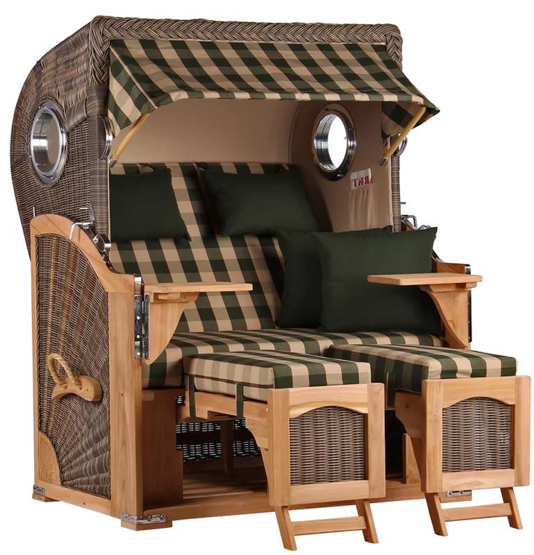 Düne Bullauge Teak PE grey Dessin 506