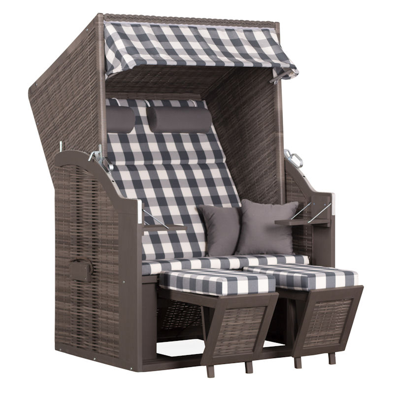 Strandkorb Pure Standard grey Dessin 478