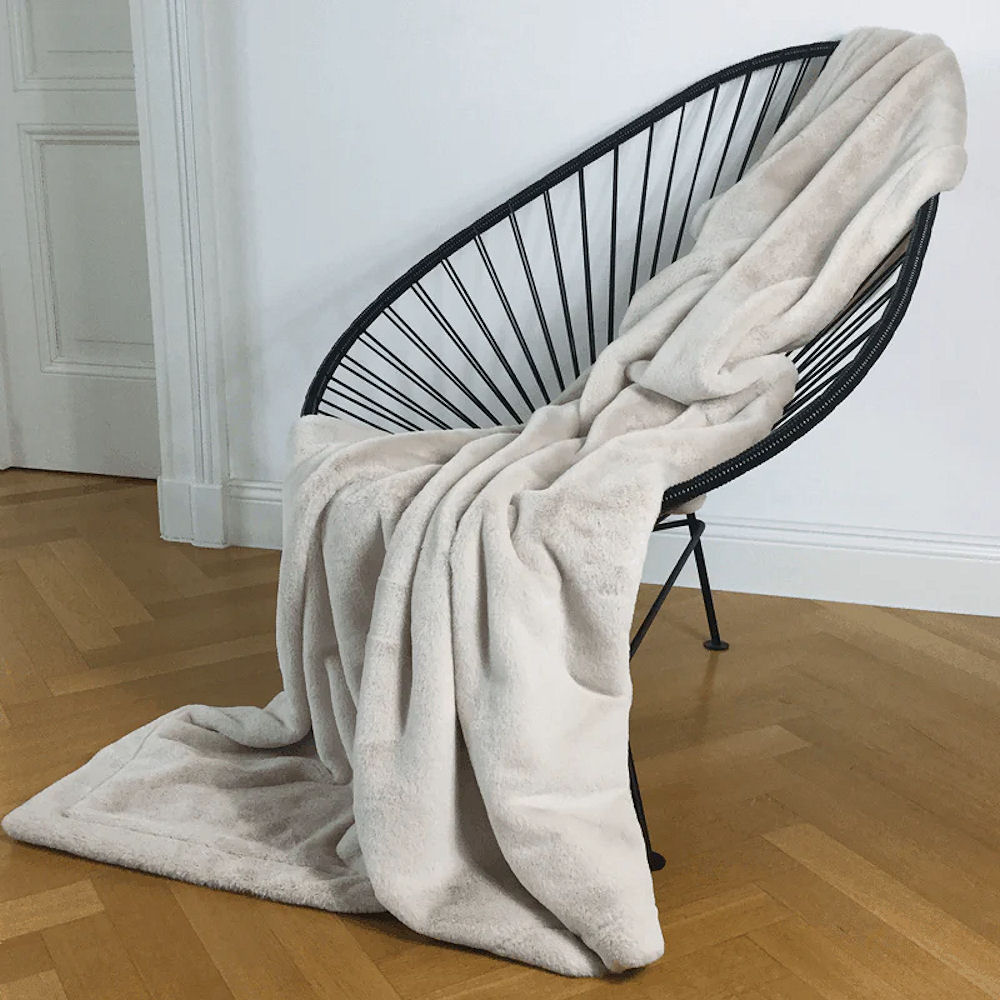Webpelzdecke Tender Nude-Light