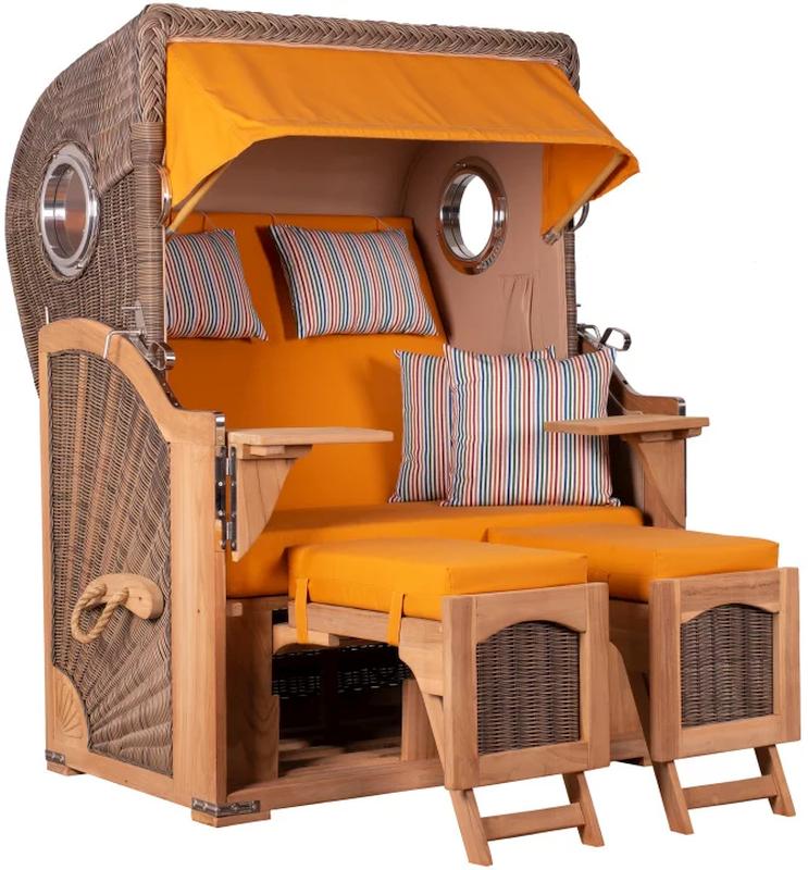 Düne Bullauge Teak PE grey Dessin 586