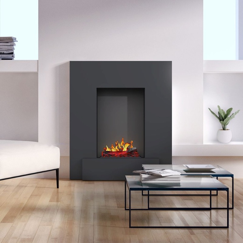 Elektrokamin Suva FS 950 schwarzgrau von Noble Flame by muenkel