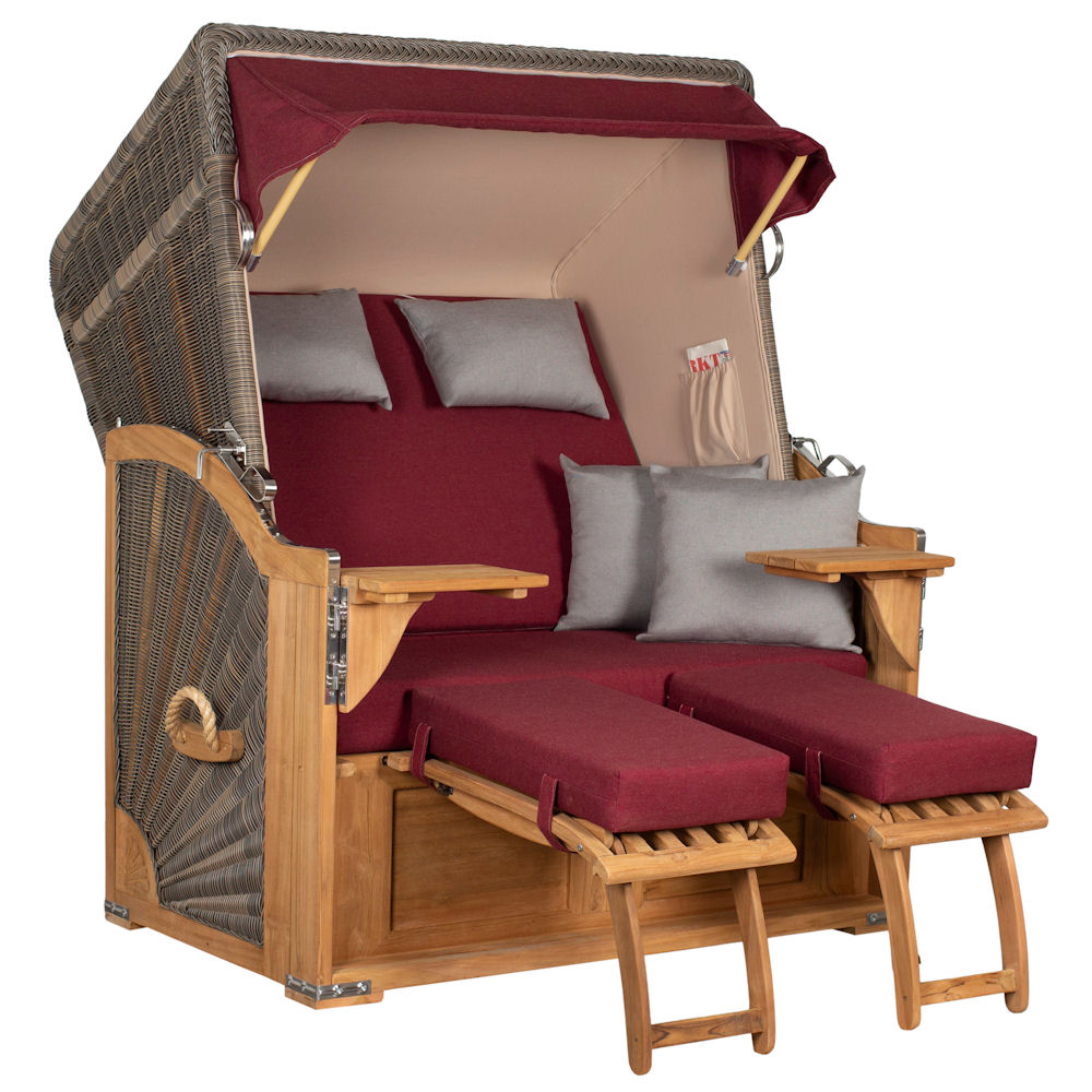 Seeblick Teak PE grey Dessin 594