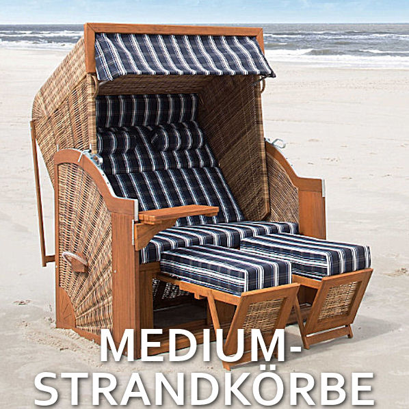 Medium Strandkörbe