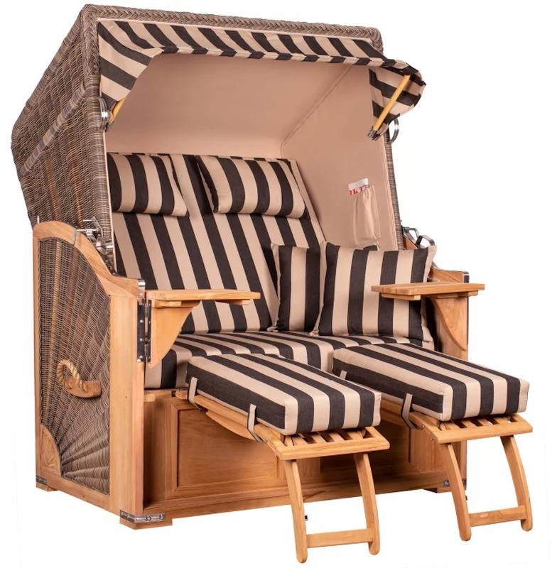 Seeblick Teak PE grey Dessin 581