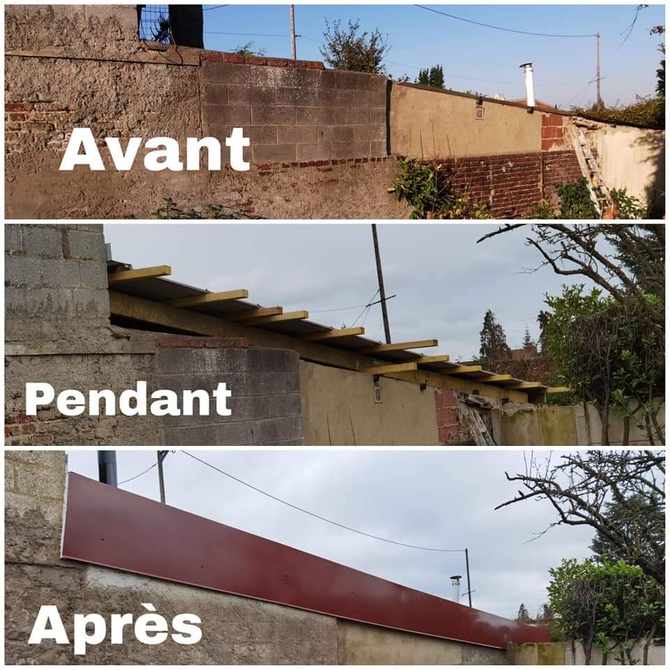 Pose de rive à rejet sur mesure 