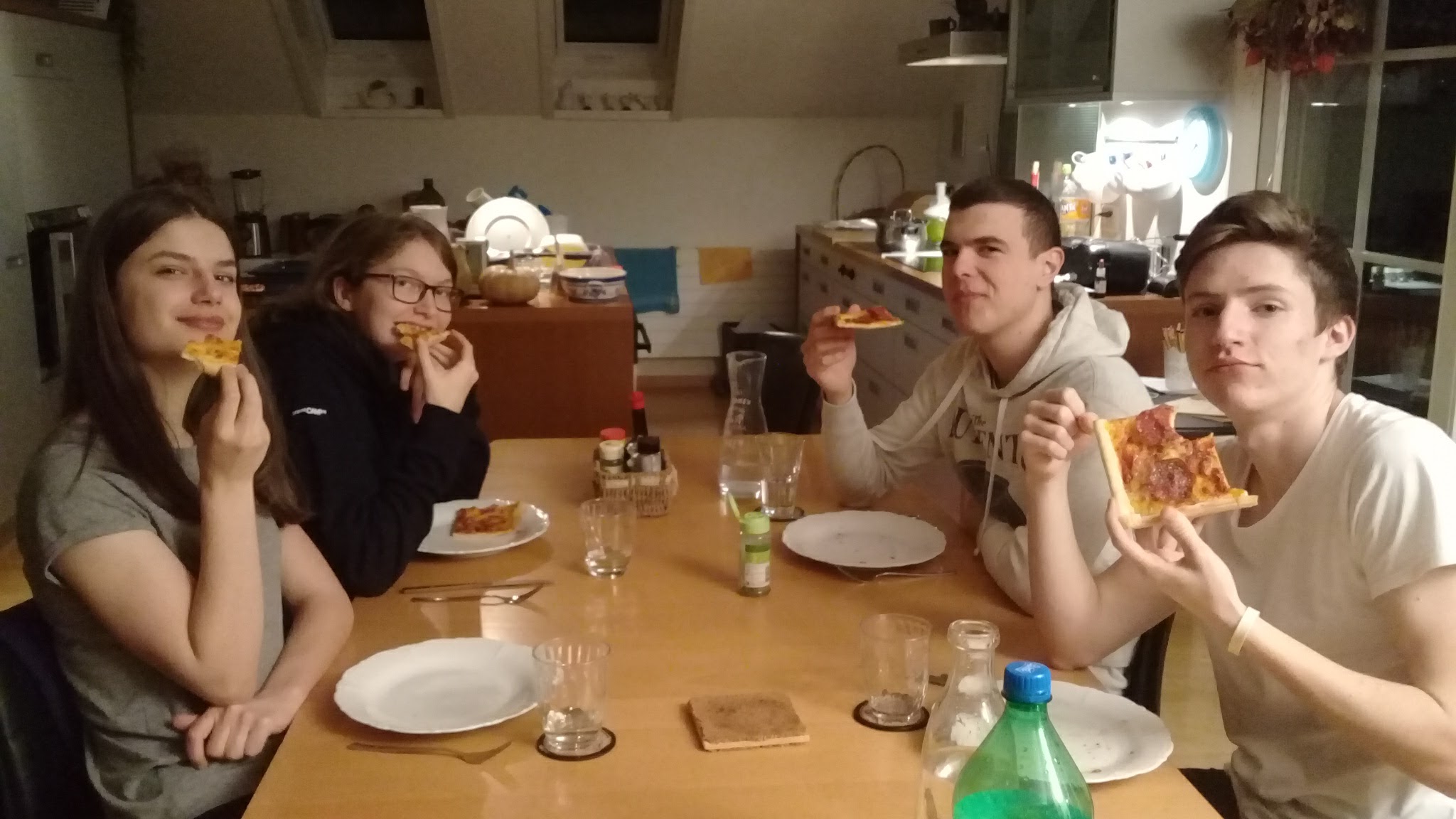 Pizzaabend mit den Jungs vom Hartlisberg