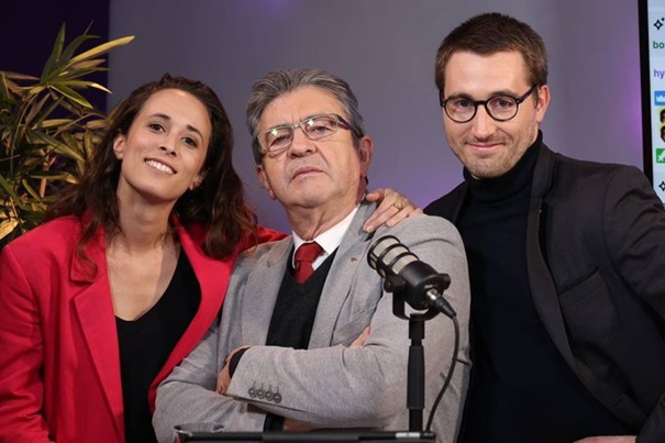 Avec Clémence Guetté et Antoine Léaument