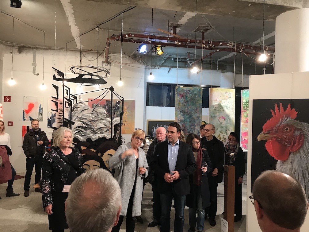 11 2018 Street Gallery Lindenthal - Wunderschöne Holz-/ Stein