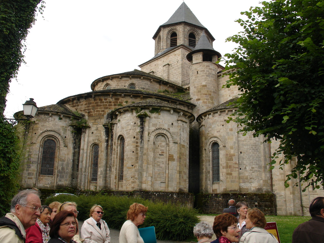 Beaulieu-sur-Dordogne : chevet de l'abbatiale Saint-Pierre