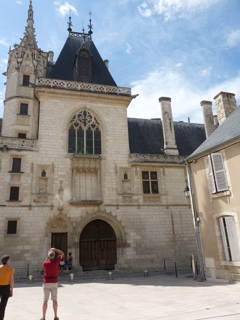 Bourges : la "grand maison" de Jacques Coeur, façade avant