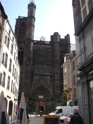 La cathédrale de l'Assomption à Clermont-Ferrand