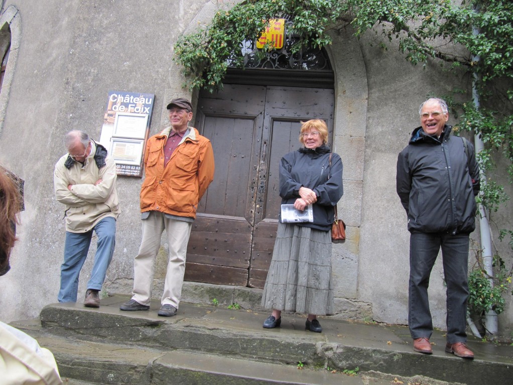 Foix : à la porte du château...