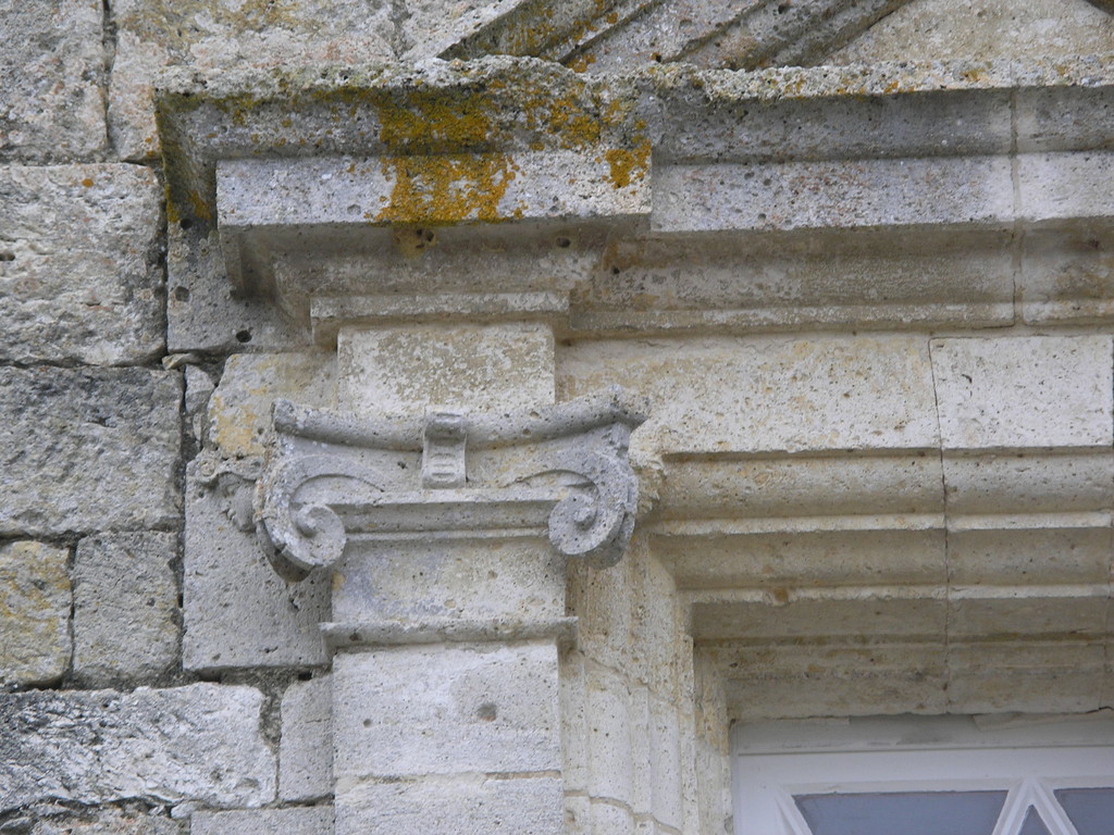 Un détail du château de Gramont