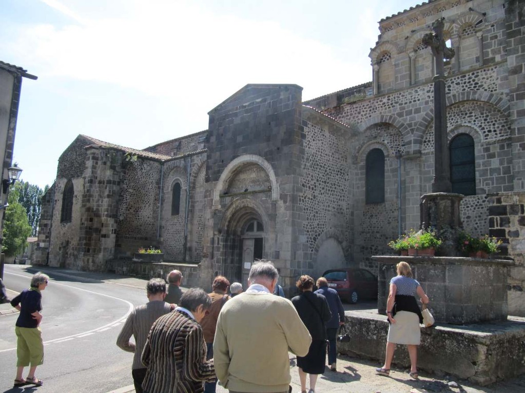 L'abbatiale de Saint-Pierre-de-Mozac