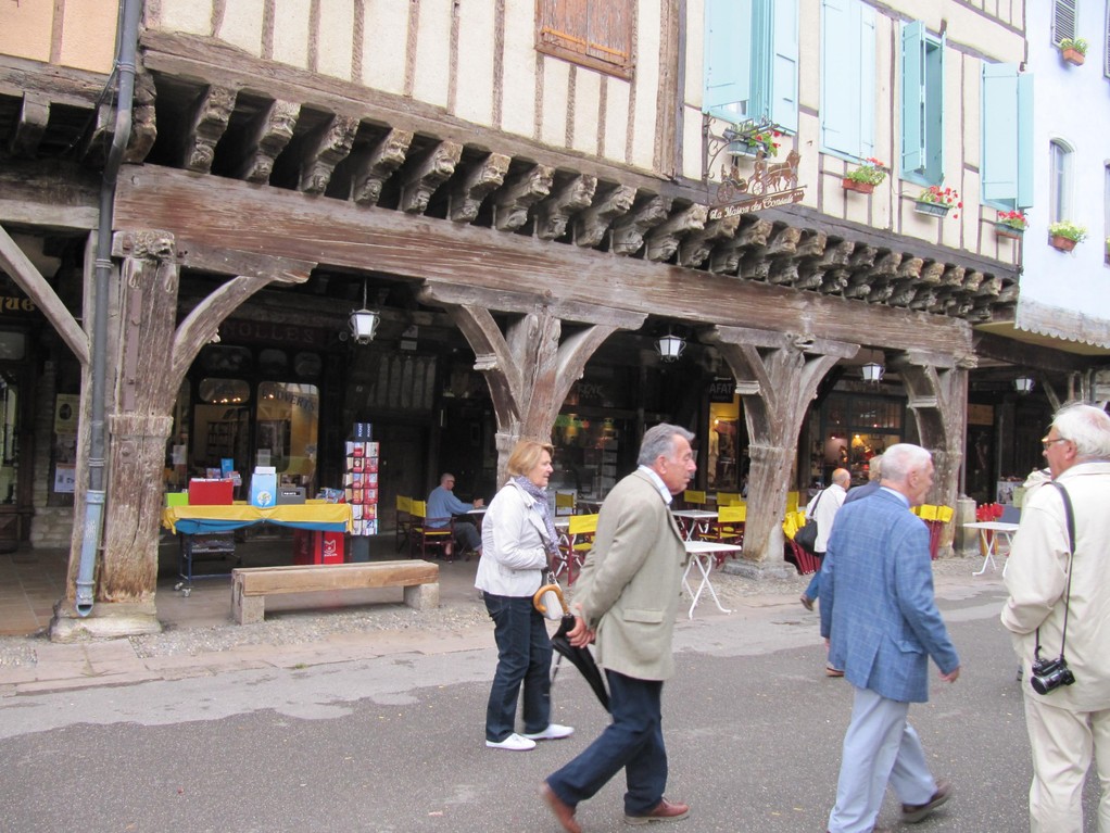 Mirepoix : la maison des Consuls, place de la bastide